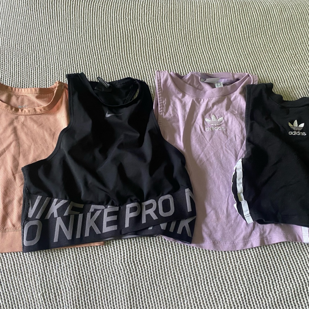 Crop top workout tanks!
